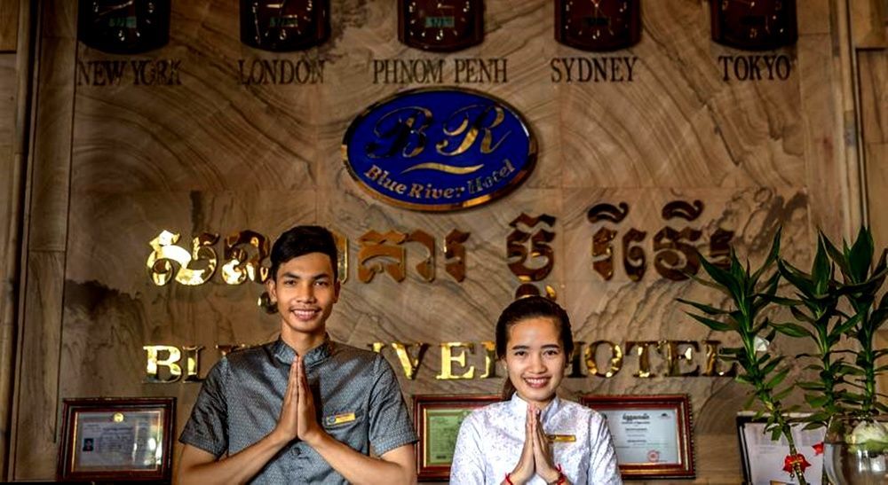 Blue River Hotel Phnom Penh Exterior photo